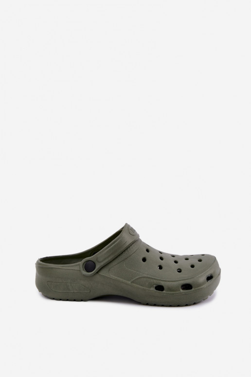 Chaussons légers pour hommes kaki Adriah