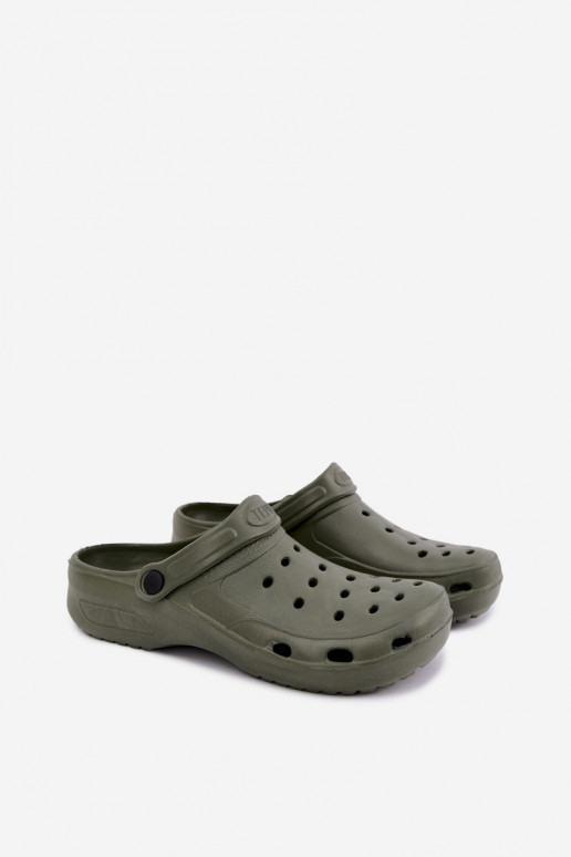Chaussons légers pour hommes kaki Adriah