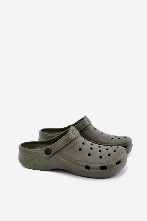Chaussons légers pour hommes kaki Adriah