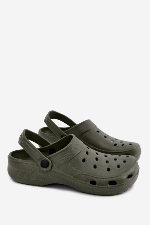 Chaussons légers pour hommes kaki Adriah
