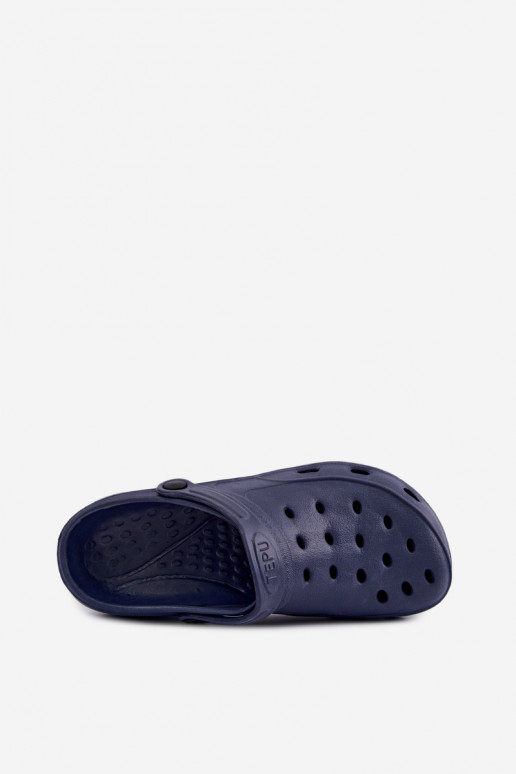Chaussons légers pour hommes bleu foncé Adriah