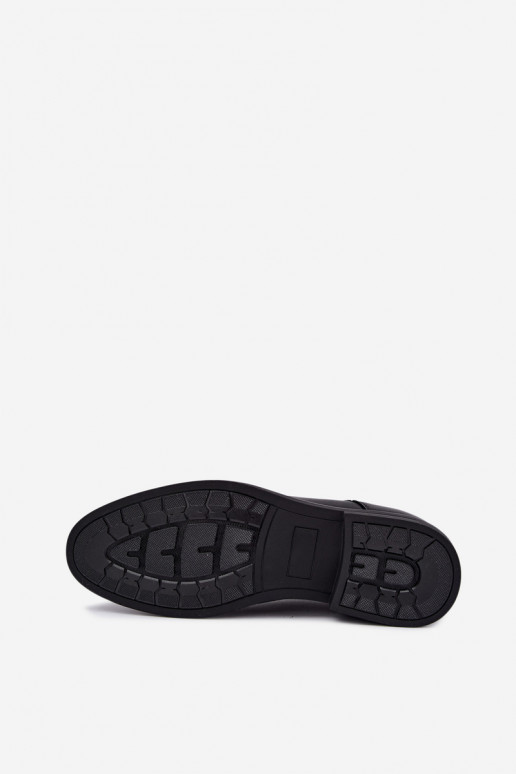 Chaussures pour hommes élégantes, noires Calven