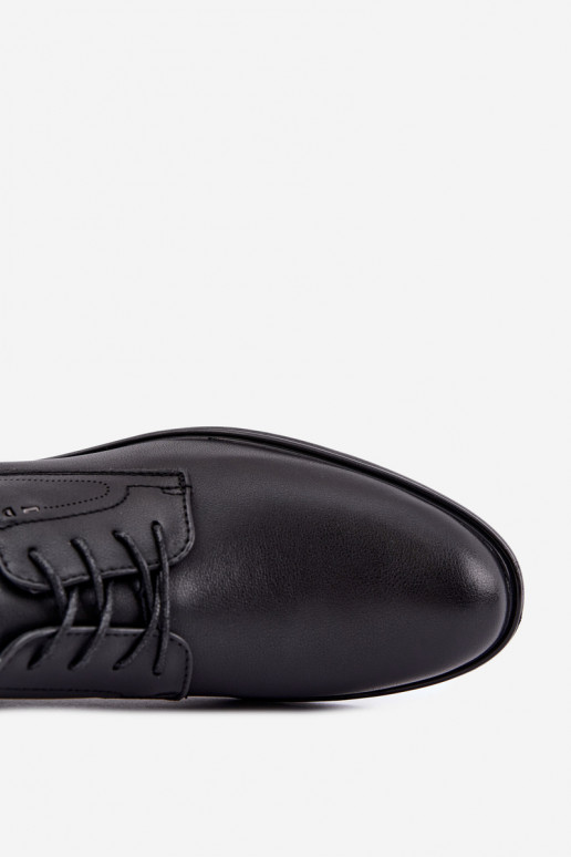 Chaussures pour hommes élégantes, noires Calven