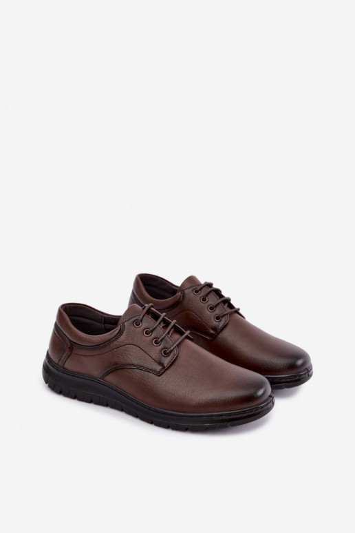 Chaussures pour hommes marron foncé Varell