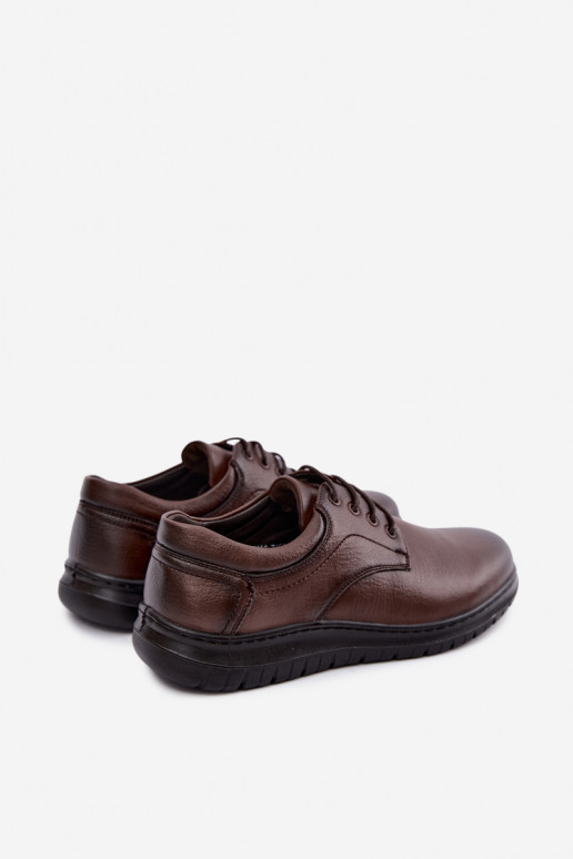 Chaussures pour hommes marron foncé Varell
