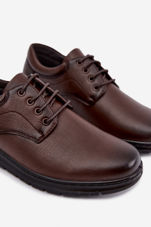Chaussures pour hommes marron foncé Varell