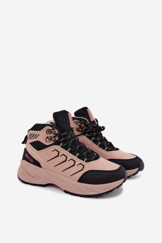 Bottes de randonnée pour femmes Big Star UU274806 couleur rose