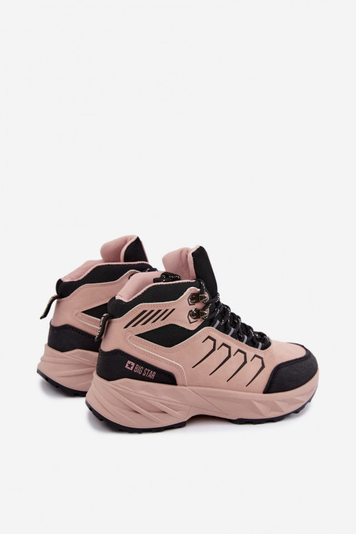 Bottes de randonnée pour femmes Big Star UU274806 couleur rose
