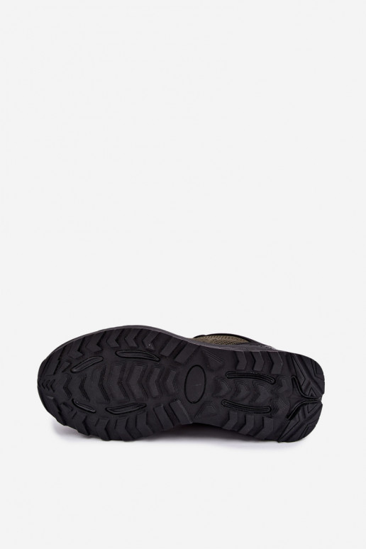 Baskets kaki pour hommes Remel