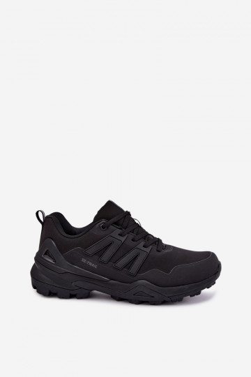 Bottes de plein air imperméables pour hommes Brent noires 2