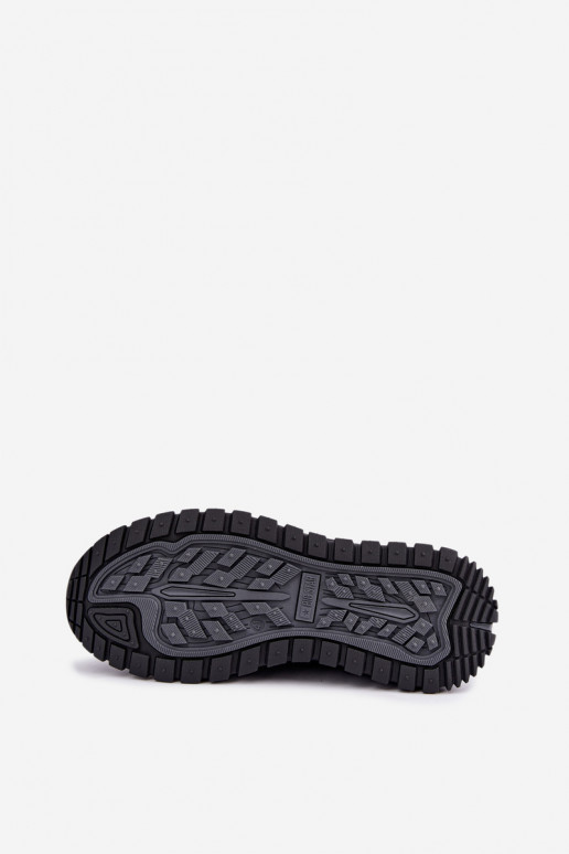Bottes isolées en daim pour hommes Big Star UU174246 noires