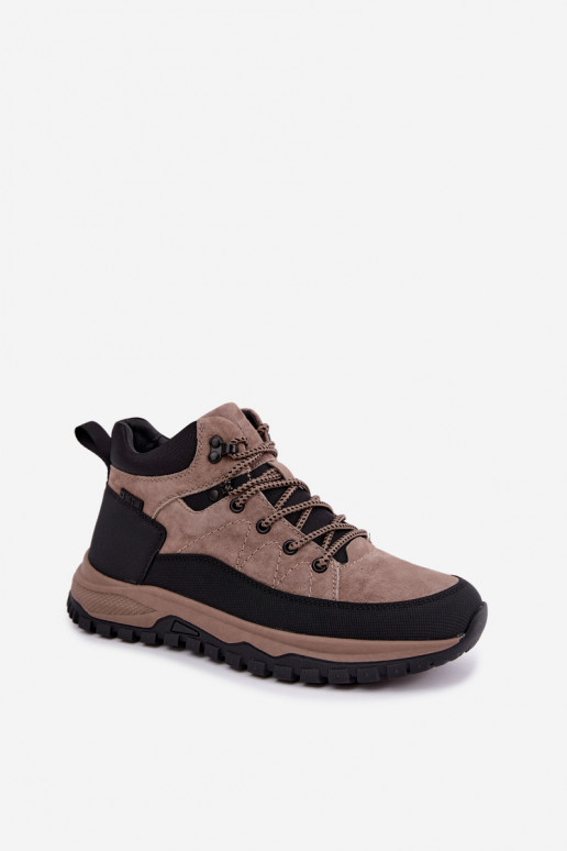 Bottes isolées en daim pour hommes Big Star UU174247 beiges
