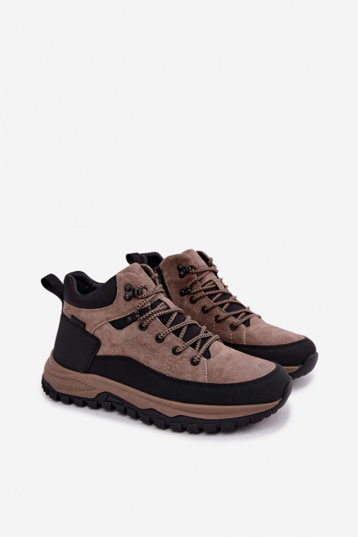 Bottes isolées en daim pour hommes Big Star UU174247 beiges
