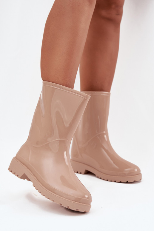 Bottes en caoutchouc pour femmes en sable Elvara