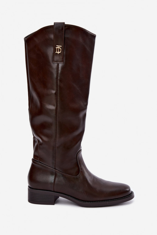 Bottes hautes chaudes CzekoladoĮe Ilorelia