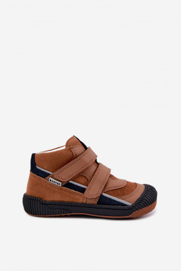 Chaussures pour enfants en cuir marron Bartek 8631673 2