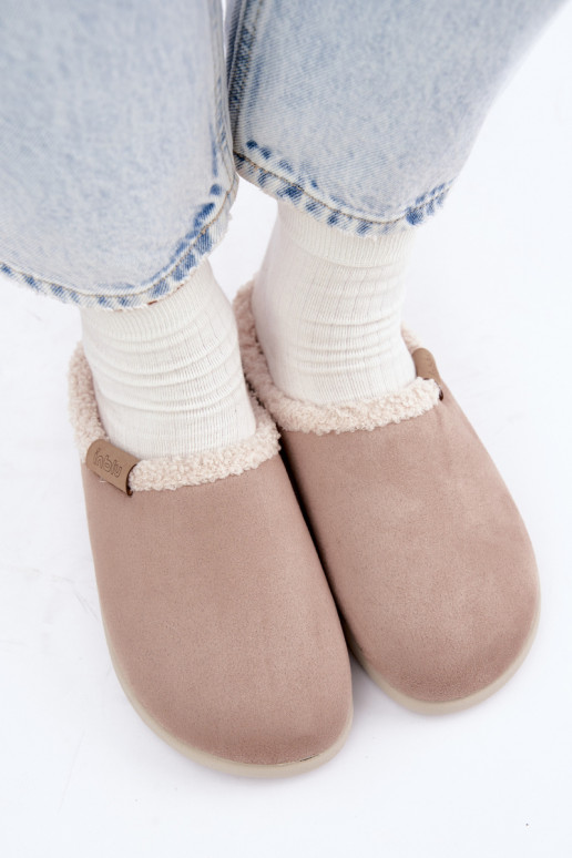 Chaussons pour femmes avec isolation Inblu ET000042 sable