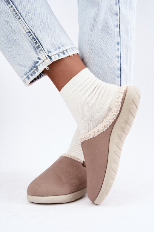 Chaussons pour femmes avec isolation Inblu ET000042 sable