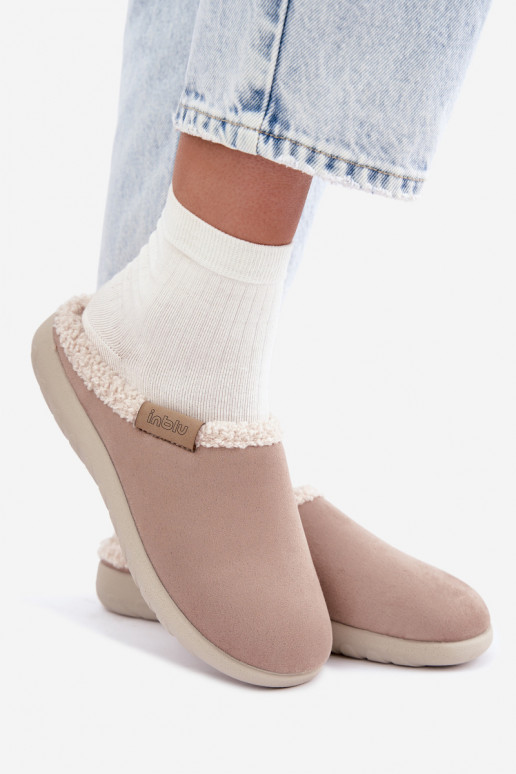 Chaussons pour femmes avec isolation Inblu ET000042 sable