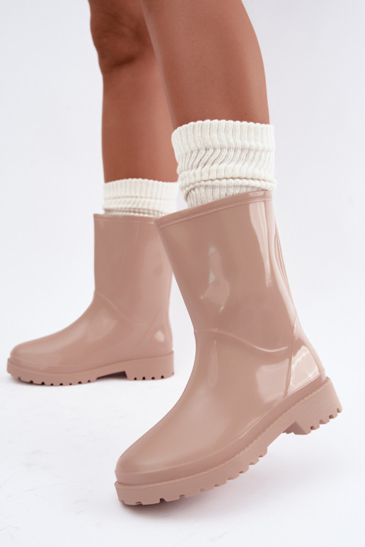 Bottes en caoutchouc pour femmes en sable Elvara