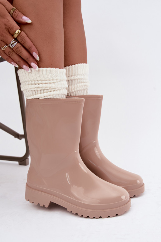 Bottes en caoutchouc pour femmes en sable Elvara