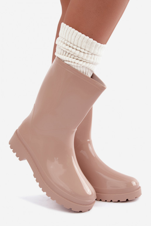 Bottes en caoutchouc pour femmes en sable Elvara
