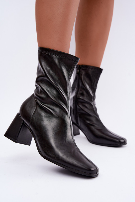Bottines noires pour femmes Veradis