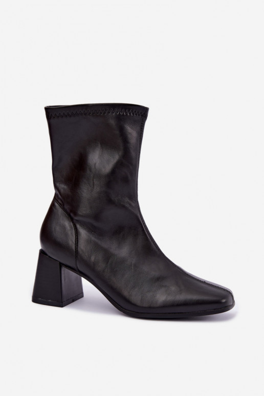 Bottines noires pour femmes Veradis