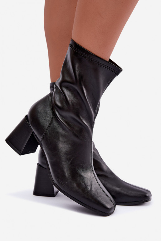 Bottines noires pour femmes Veradis