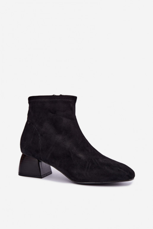 Bottines noires Klocke Estellea