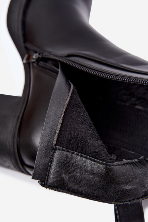 Gisandra bottines chaudes couleur noire