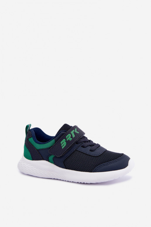 Chaussures de sport pour garçons Bartek 8700317 en bleu foncé