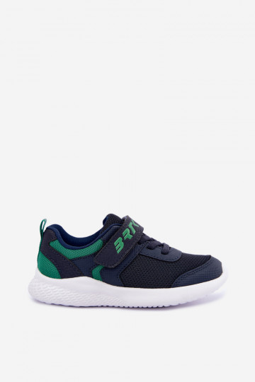 Chaussures de sport pour garçons Bartek 8700317 en bleu foncé 2