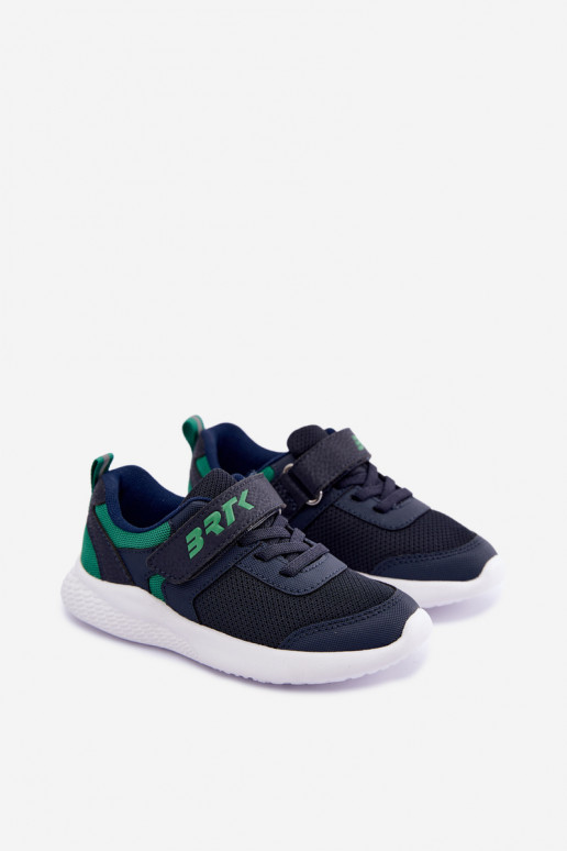 Chaussures de sport pour garçons Bartek 8700317 en bleu foncé