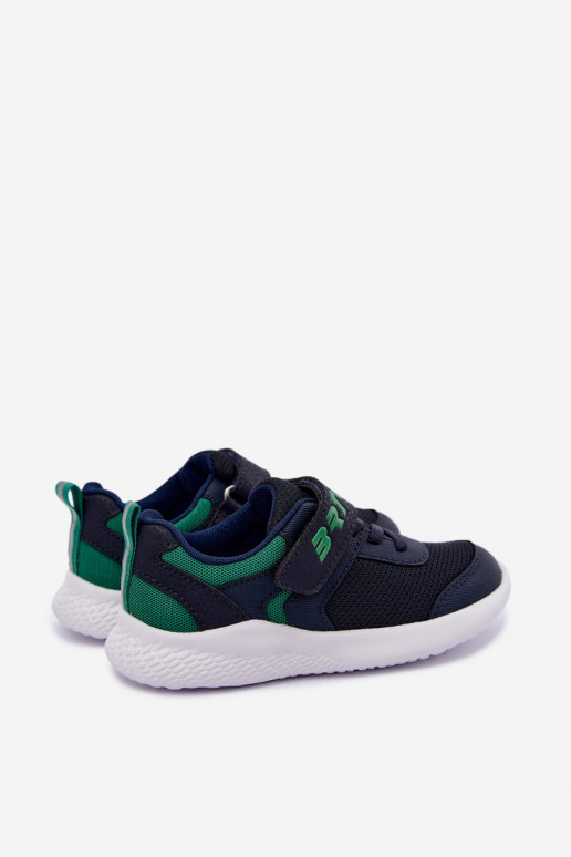 Chaussures de sport pour garçons Bartek 8700317 en bleu foncé