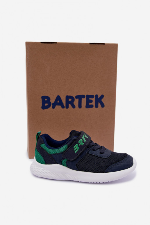 Chaussures de sport pour garçons Bartek 8700317 en bleu foncé