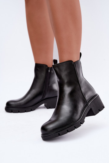 Bottines isolées Klocke noires Iserine 2