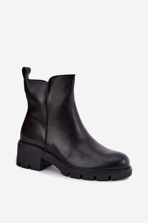 Bottines isolées Klocke noires Iserine