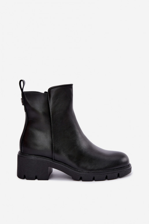 Bottines isolées Klocke noires Iserine