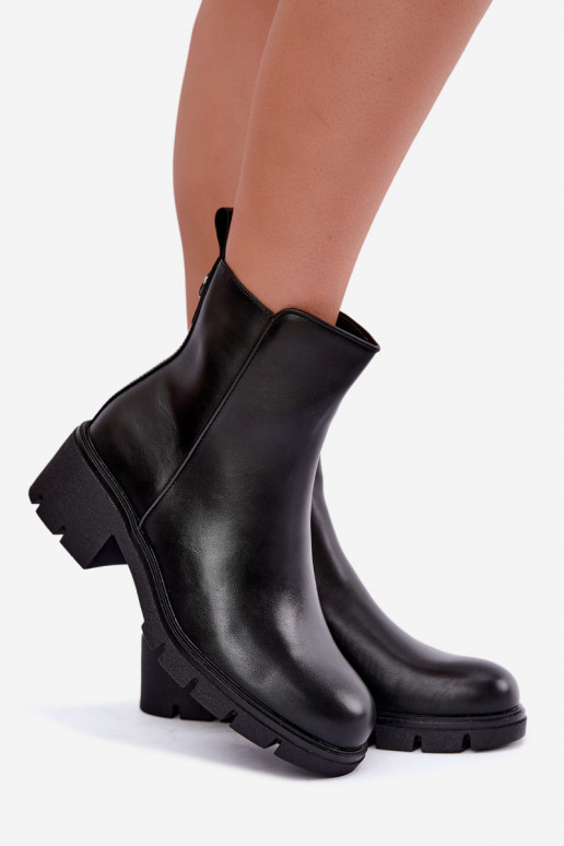 Bottines isolées Klocke noires Iserine