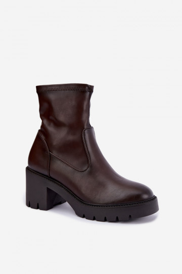 Bottines isolées Klocke Vinceza 58672 chocolat