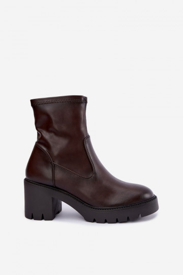 Bottines isolées Klocke Vinceza 58672 chocolat 2