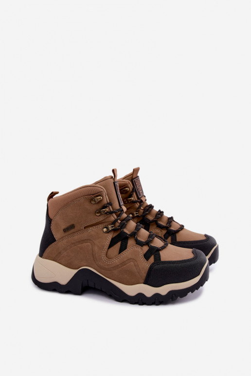 Bottes de randonnée marron pour hommes Big Star UU174182 HI-Poly System