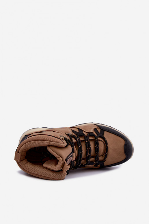 Bottes de randonnée marron pour hommes Big Star UU174182 HI-Poly System