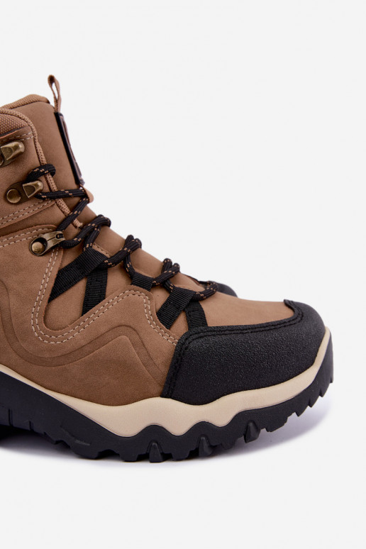Bottes de randonnée marron pour hommes Big Star UU174182 HI-Poly System
