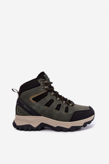 Bottes de randonnée vertes isolées pour hommes Big Star UU174315 2