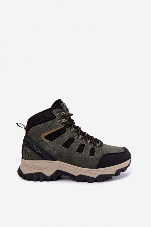Bottes de randonnée vertes isolées pour hommes Big Star UU174315