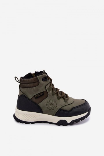 Bottes isolées vertes pour enfants Big Star UU374001 2