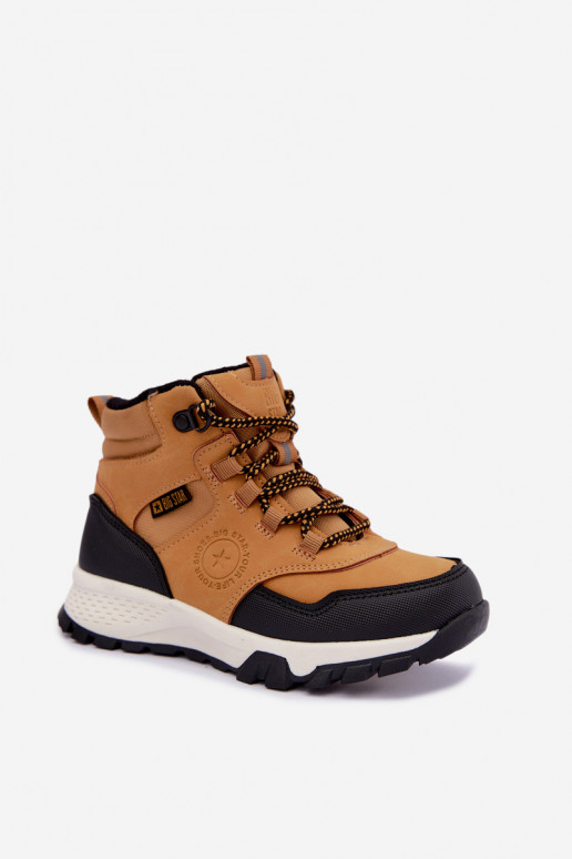 Bottes isolées marron pour enfants Big Star UU374002