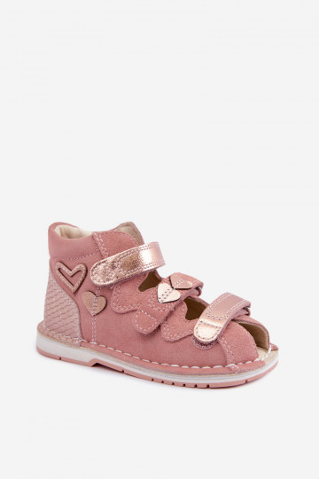 Sandales pour femmes pour enfants Bartek 8550069 en rose
